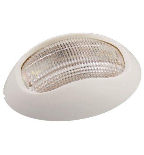 LED Stern Light  White Bezel 52WW